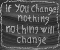 if you change nothing